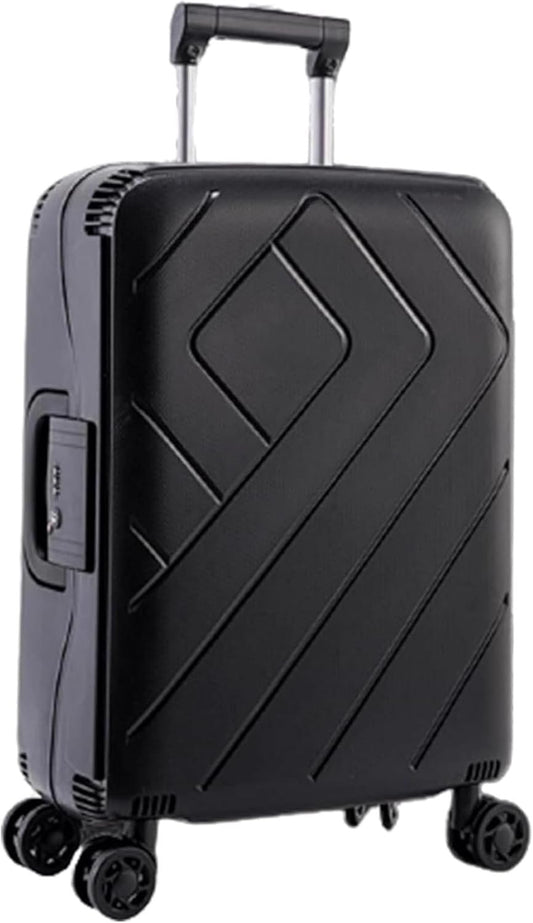 Luggage Suitcases with Wheels Large Capacity Storage Luggage Security TSA Combination Lock Carry On Luggage Lightweight Suitcase Lightweight and Durable(Black,24 in)
