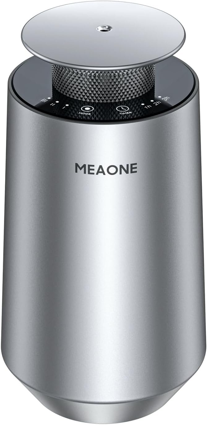 Meaone Smart Home Aroma Diffuser Water Free Refillable with Premium Luxury Hotel Essential Oil with Auto On/Off and Adjustable Intensity