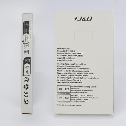 J&D PCIe 6 Pin to PCIe 8 Pin Power Adapter Cable (2 Pack), PCI Express 6 pin to 8 pin Adapter Power Cable, 12 inch