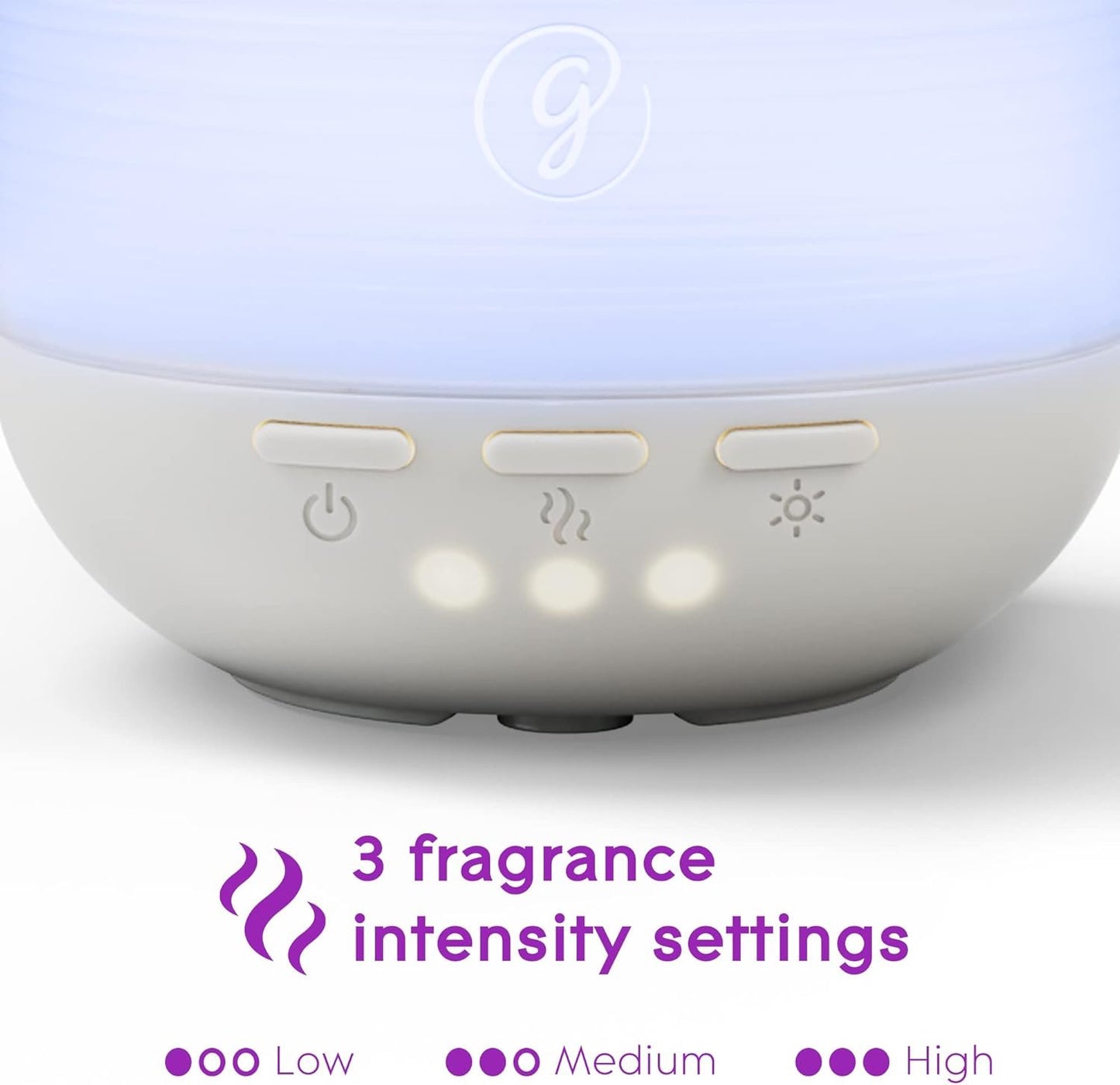 Glade Aromatherapy Diffuser & Essential Oil, Air Freshener for Home, Choose Calm Scent with Notes of Lavender & Sandalwood, 0.56 Fl Oz