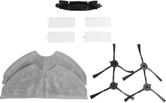 Cleaning Essentials Bundle per aspirapolvere Tapo RVA100/RV10/RV10 Plus/RV30/RV30 Plus, spazzola principale, filtri e panni per mocio