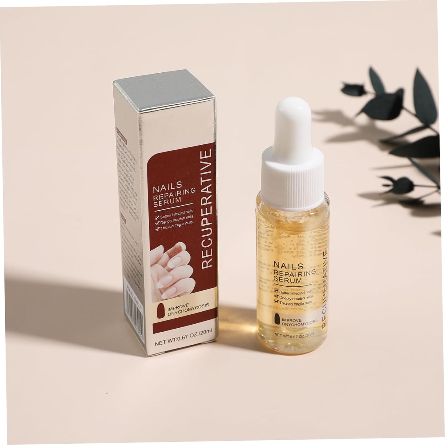 Baluue Nail Strengthener 20ml Nails Repairing Serum for Nail Care Treatment Liquid