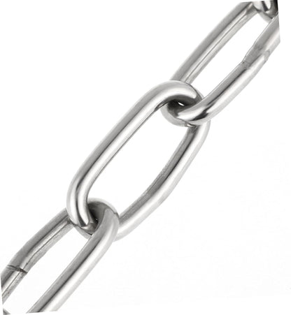 FAVOMOTO 1Pc Fitness Machine Handle Grip Accessories with Extension Chain for Home Gym Durable Pull Down