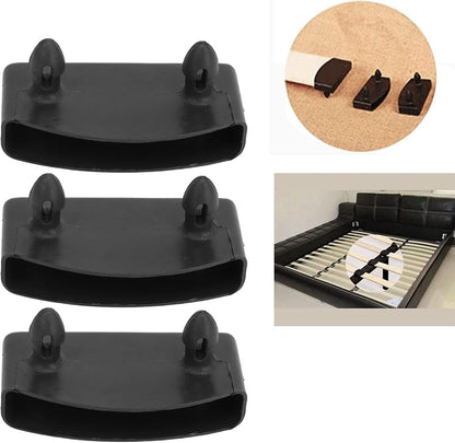 Replacement Bed Slat Holders Kits, 20PCS Plastic Bed Slat End Caps Holders Easy Installation Bed Slat Cover Replacement Holders Stable Furniture Accessory for Holding Bed Base