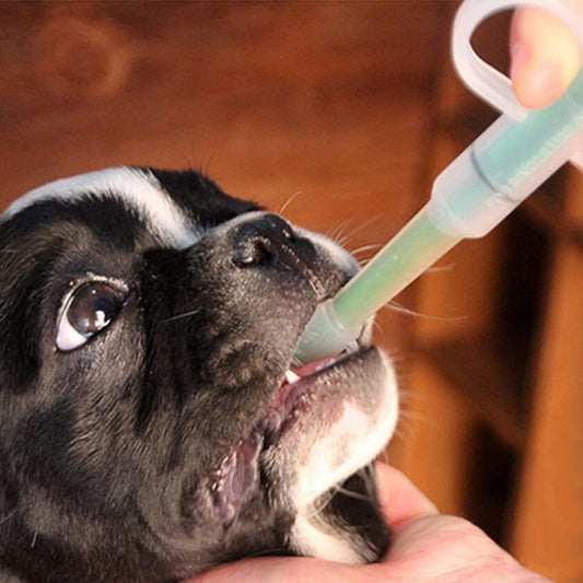 Green Pill Guns for Dog and Cat, Pet Piller Guns Dog Pill Shooters Cat Tablet Soft Tip Syringes Pet Medicals Feeding Dispenser Tool for Small Animals,Cat Pill Shooter,Feeding and Watering Supplies