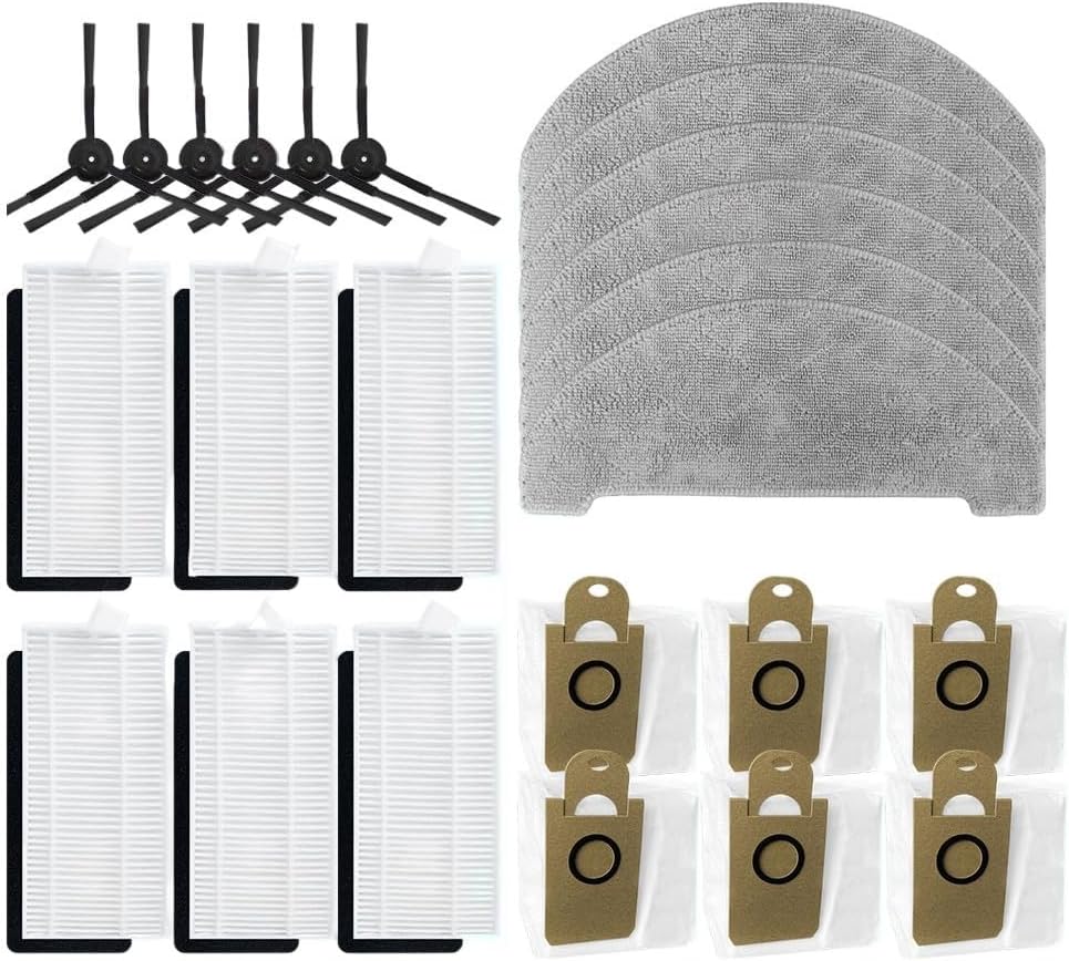 Cleaning Essentials Pack compatibile con aspirapolvere IMOU RV1 Pro Max, include molteplici accessori utili per migliorare le prestazioni