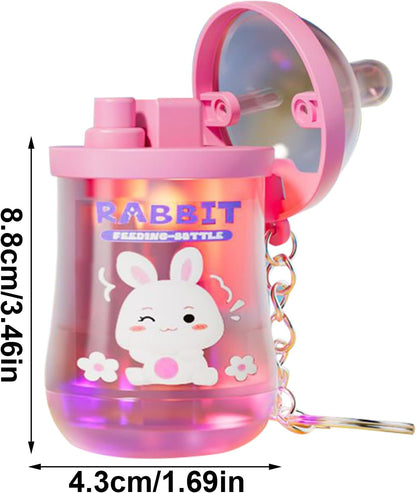 Kids Water Soaker Toy, Lights Up Kid Pool Squirter with Milk Bottle Shape, 3.46x1.69 Inches Compact Design, Outdoor Water for Boys, Girls, Summer Play, Beach and Backyard