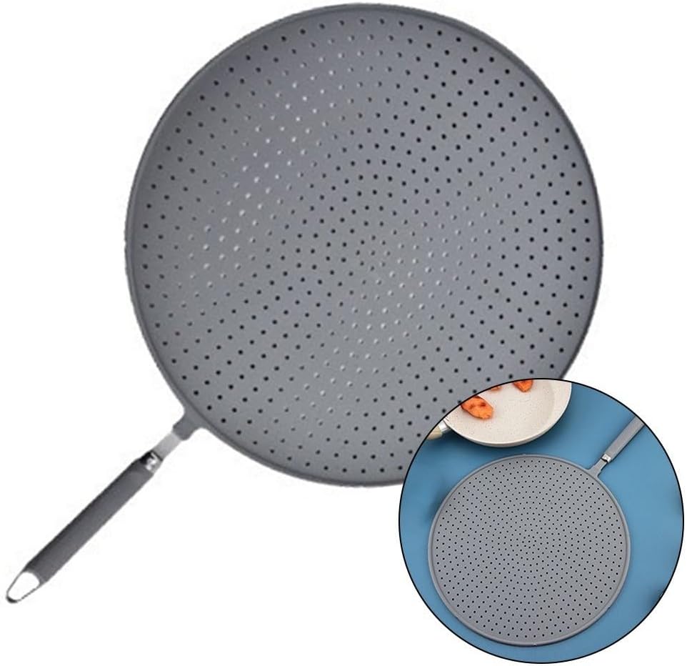 Safety First Cooking Tool Anti Oil Splashing Cover Net for a Cleaner Kitchen