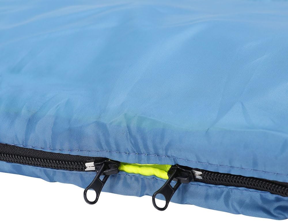 Weisshorn Sleeping Bag, Double Camping Bags 3 Season Warm Portable Water Resistant Lightweight Thermal Outdoor Gear Tent for Hiking Travel Backpacking, Adjustable Strap Compression Sack Grey