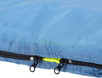 Weisshorn Sleeping Bag, Double Camping Bags 3 Season Warm Portable Water Resistant Lightweight Thermal Outdoor Gear Tent for Hiking Travel Backpacking, Adjustable Strap Compression Sack Grey