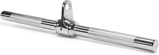 Yes4All's Premium LAT Pull Down Cable Attachment, Tricep Press Down Bar and V-Shaped Bar with Diamond Knurl Handle for Bodybuilding and Strength Training