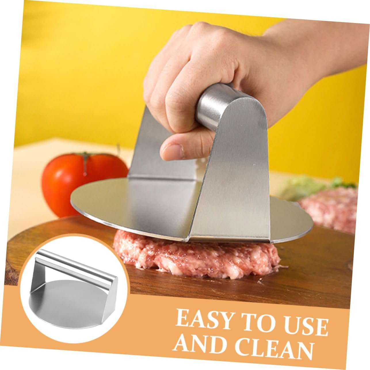 BESPORTBLE pressa per Carne pressa per bistecche Distruggere la pressa per Hamburger Kitchen Gadgets Hamburger attrezzo Bacon Utensili Strumento da Cucina Fornitura Cucina Pasticcio di Carne
