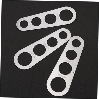 3Pcs Noodle Measuring Ruler Noodle Cooking Tool Noodle Maker Noodle Maker Mass Measuring Tool Noodle Gauge Spaghetti Meter MAGICLULU