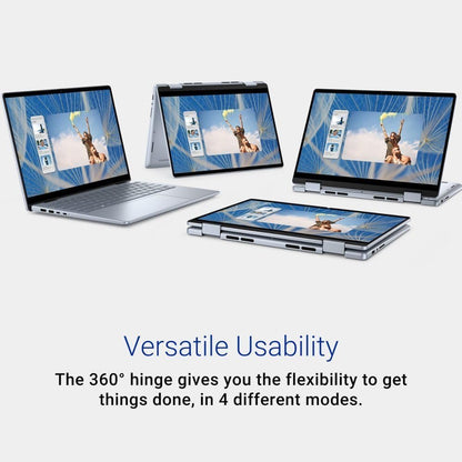 Dell Inspiron 14 7440 2-in-1 Business Laptop (14" FHD+ Touchscreen, Intel Core 7 150U(> i7-1355U), 16GB RAM, 1TB SSD) Backlit KB, FP Reader, FHD Webcam, IST Active Pen, Win 11 Pro w/AI Copilot, Blue