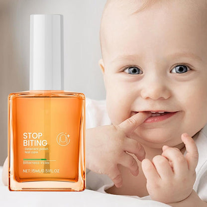 Children Anti Nail Biting, Portable No-Bite Polish, Nail Strengthener Care Oil Thumb Sucking Prevention, 1.42 x 0.71 x 3.27 Inch Hydrating Hand Solution for, Babies