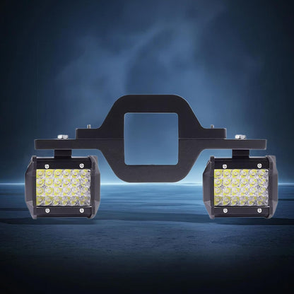 Led Light Pods, Tailgate Strip, 285mm/1.22inches Waterproof Spotlight, Reverse Lighting Feature, Towing Hitch Brackets Included, 1 Set Red White, Pickup Truck Boat Accessory