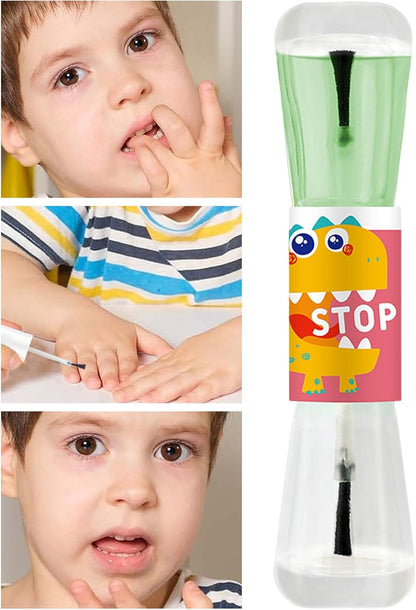 Anti Nails Biting Treatments, No Bite Nail Polish, Nail Care Strengthener, Bitter Nails Deterrents for Kids and Adults, Finger Sucking Prevention, Long-Lasting, 1 Piece
