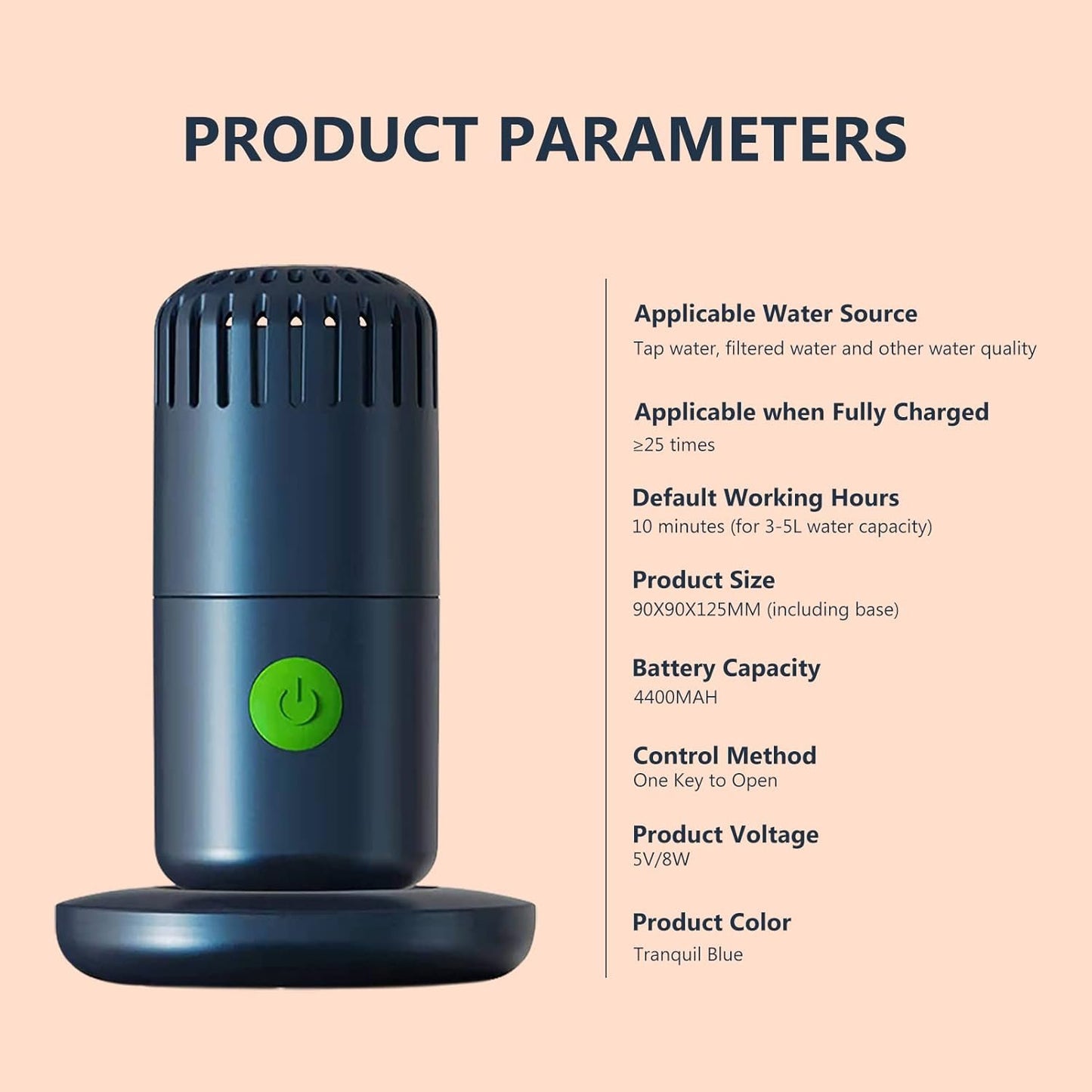 PW TOOLS Utensili per Lavaggio delle Verdure da Cucina | Gadget per la Pulizia della Lavatrice per purificatore Alimentare con Batteria da 4400 mAh,Strumento di Lavaggio del Gadget per la Pulizia