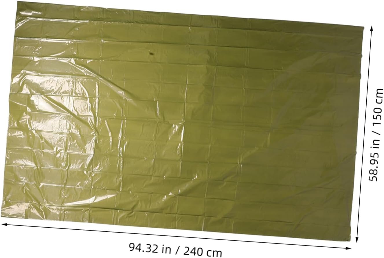 BESPORTBLE Emergency Tent Survival Blanket Outdoor Folding Shelter Warm Insulation Bag for Camping Hiking Cold Weather