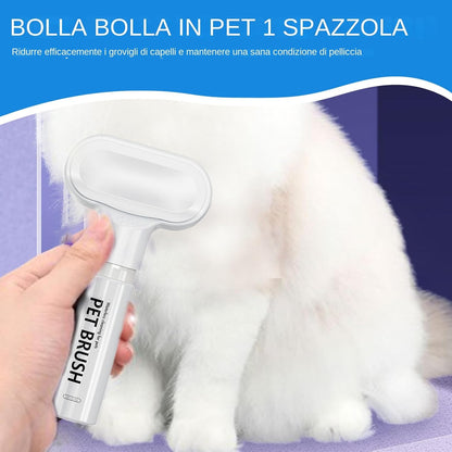 Soap Dispenser Tool, Massage Comb, 20 x 11 x 4 cm, Dog Washing Brush, Portable Short Long Hair, Gentle Grooming Scrubber for Puppies, Cats, Easy-Clean Pet Care Accessory