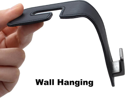 2 Pieces Car Seat Hooks, Interior Car Accessories, Car Storage Hooks, Car Seat Hooks Headrest for Hanging Bags, Shopping Bags, Clothes (Black)