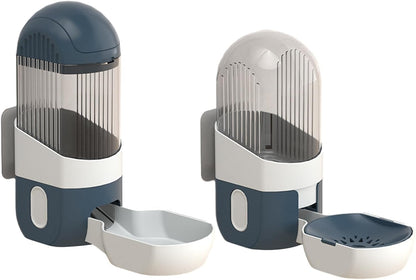 NVOQILIN Alimentatore per acqua per gatti Alimentatore automatico per gatti e acqua Dispenser di acqua per gatti Alimentazione per gatti Irrigazione Alimentatore per animali domestici Supporto per