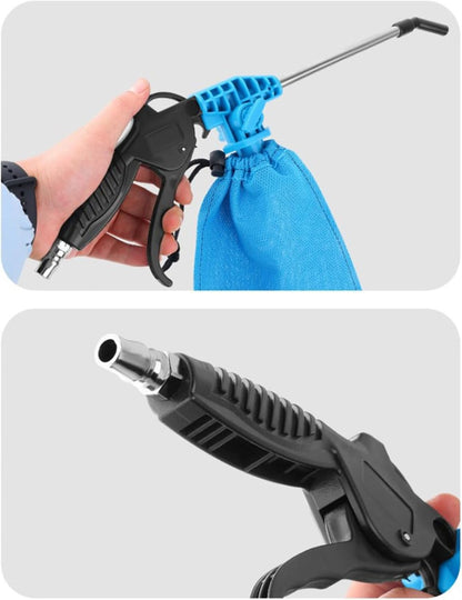 Qzdtue Auto Cleaning Air Blower, Cordless Dryer, Ampio Caliber Blower Tool, Ergonomic Handle, Lightweight, Powerful Cleaner for Industrial, Workshop, Garage, Auto Detailing