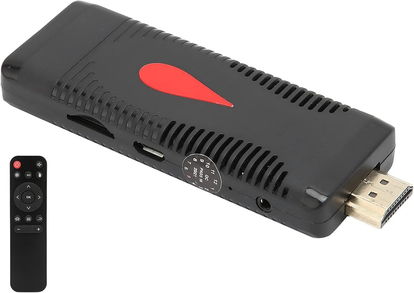 4K HD TV Stick, 2GB RAM + 16GB ROM Portable TV Box Stick for Android 10, HDR Display Smart Television Stick for Business Meetings, Leisure, Entertainment, Family