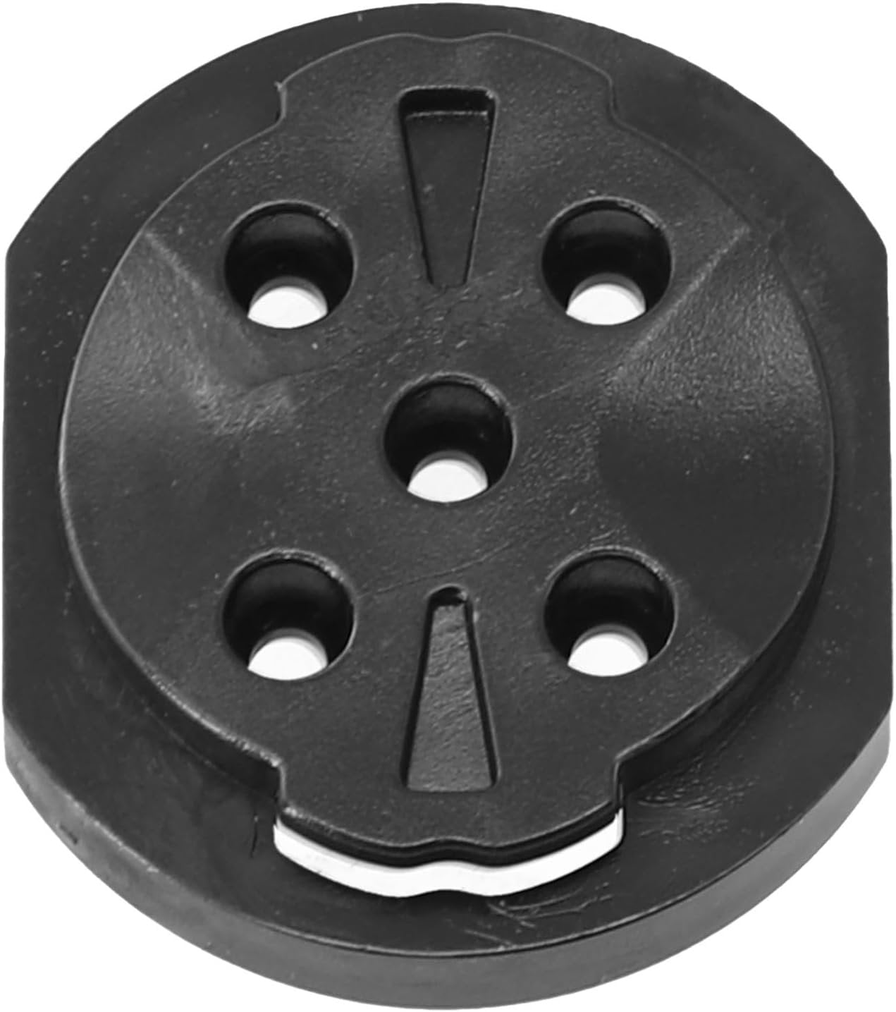 Cycling Computer Mount, Black Nylon Bike Computer Replacement Bike Mount Fixed Mount for Garmin Bike Parts for Bryton