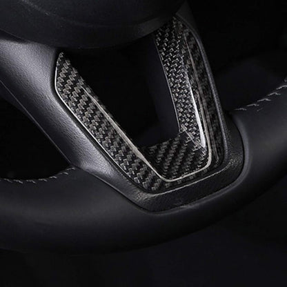 Car Steering Wheel Trim Cover Sticker Interior Accessories Fit for Mazda 3 for Axela 2017-2019 for CX-4 CX-5 2017-2020