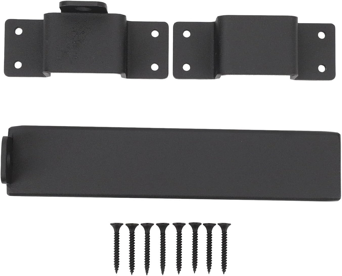 Slide Gate Duty Carbon Acciaio con Foro Non Lucchetto per Porta della Stalla, Recinzione e Sicurezza S