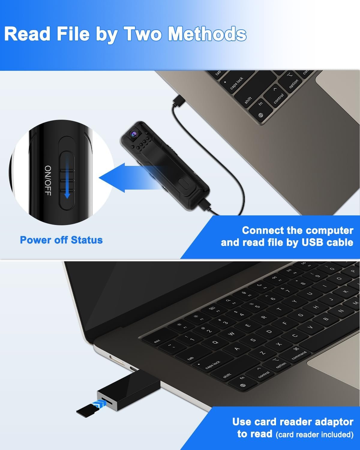 Body Camera with 32GB Memory Card, UCOCARE 1080P FHD Spy Camera No WiFi, Wearable Camera with PIR Motion Detection, 10 Hours of Use on One Charge, Widely Applied for Travel, Bike, Hiking (L902)