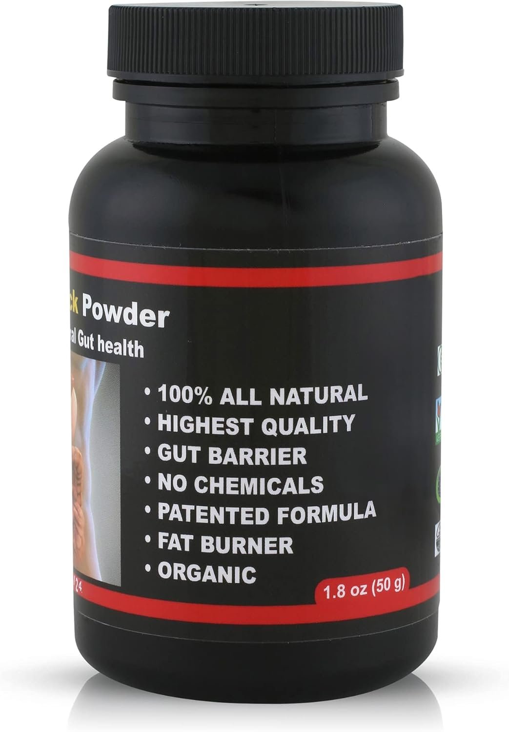 74+ Trace Mineral Powder with Humic & Fulvic Acid (166 Servings)(Flavorless) – Plant-Based, Vegan, Trace Minerals Supplement with Electrolytes & Alkaline pH (Kosher) – Black Water – by Fulvika Black