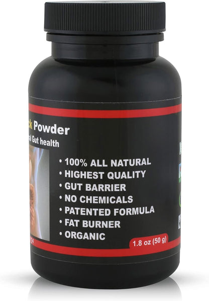 74+ Trace Mineral Powder with Humic & Fulvic Acid (166 Servings)(Flavorless) – Plant-Based, Vegan, Trace Minerals Supplement with Electrolytes & Alkaline pH (Kosher) – Black Water – by Fulvika Black