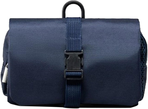 Hygiene Bag for Men - Cosmetic Bag Pouch - Waterproof Cosmetic Bag Pouch, Portable Toilet Travel Bag with Hook for Men Women, Navy Blue, Refer to description, Unisex