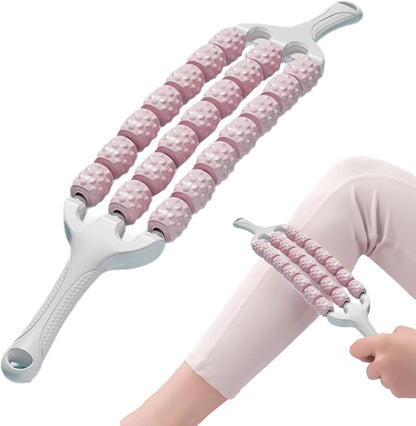 Muscle Roller | Roller Stick for Muscles Deep Tissue,Relief Exercise Massager Tool Handheld Trigger Points Health Care for Athletes, Leg Cramps & Joints Recovery