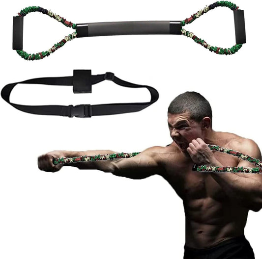 OYINDIZ Boxing Training, Resistance Bands for Shadow Kicking, Punching Equipment Accessories for Full Body Exercise Home Gym Men and Women 30lbs