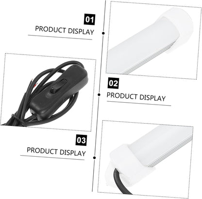 GLEAVI 1Set White LED Light Bar Kit Upgrade for Printer Accessories Non Dimmable Brightness for Night Printing Lighting
