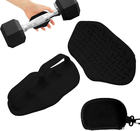 Workout Gloves - Weight Lifting Gloves - Full Palm Protection - Fingerless Hand Lifting Grips For Gym, Ergonomic Anti-Slip Workout Grips For Palm Protection Training Fitness Bodybuilding CrossFit