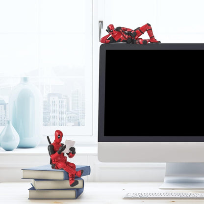 PACIOCEAN 3PCS Car Interior Model Ornaments Home Office Desk Charm Christmas Ornaments Auto Motorcycle Truck Decorationï¼ˆDifferent Posturesï¼‰