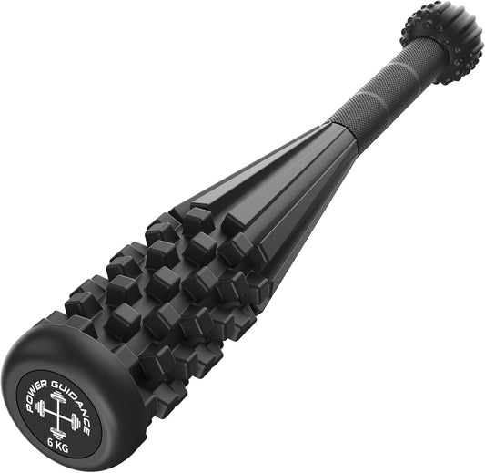 POWER GUIDANCE Macebell Indian Clubbells, Steel Mace, Indian Club, Gorilla Sports, Suitable for Home Gym Training, Massage and Rehabilitation 2kg 4kg 6kg 10kg