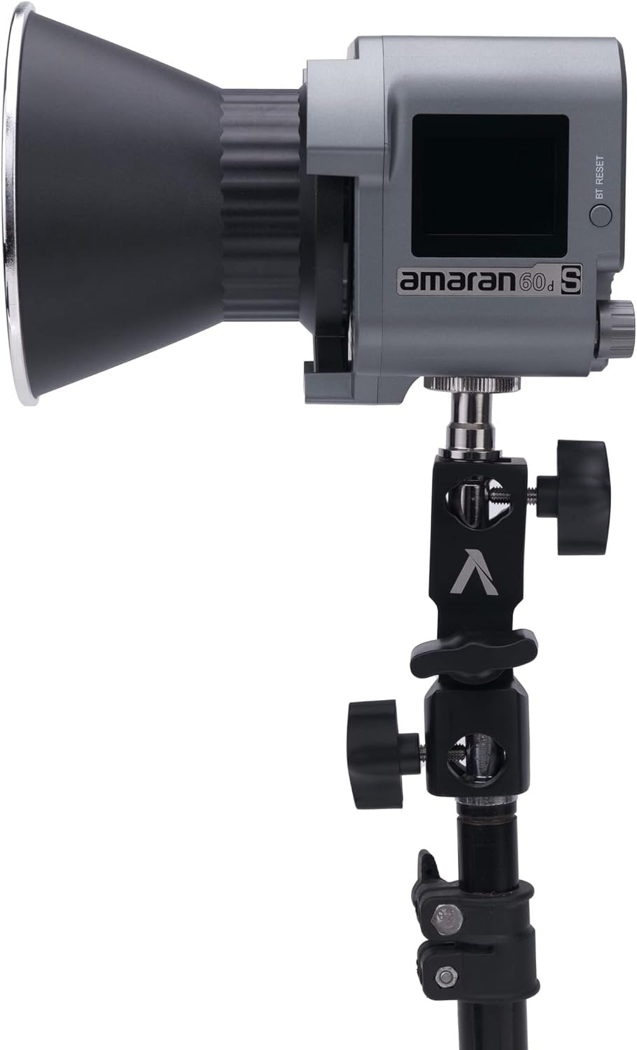 Aputure Amaran COB 60d-S LED Continuous Video Light, 60W Bowens Mount Light, Illumination up to 45000lux @ 1m, APP Control Point-Source Portable Light for Portrait,Studio,Interview and Filming