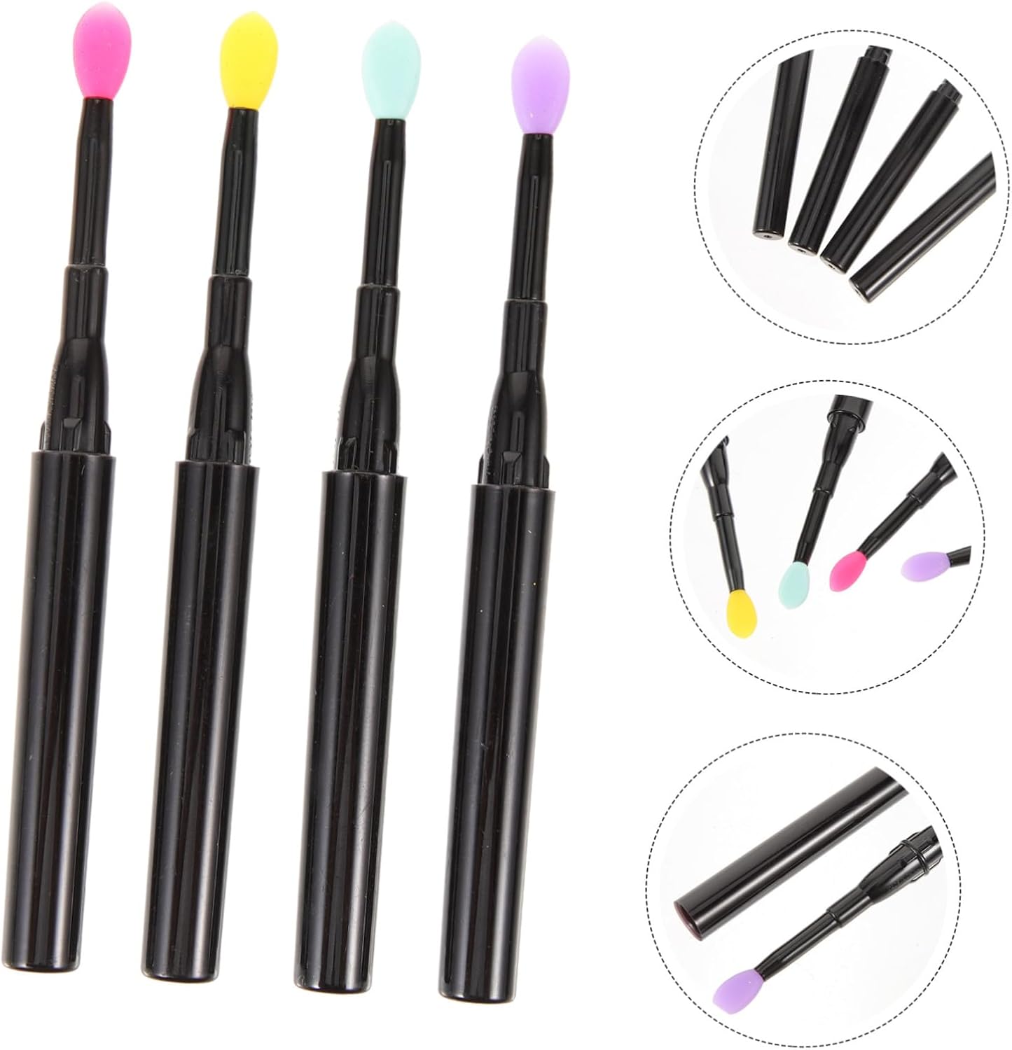 VICASKY 12Pezzi Labbra Silicone Per Applicazione e Lucentezza Strumenti Portatili Per Make Up e Accessori