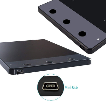 Huion H420 Drawing Tablet 4 x 2.3 Inches 3 Express Keys USB OSU Tablet Signature Pad with Digital Battery Pen