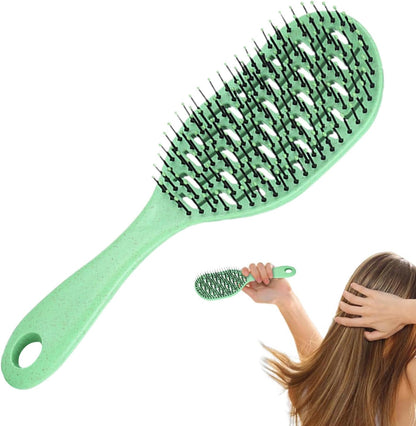 Hair Brush for Men, Paddle Brush Scalp Massager, Cleaning Comb Accessory, 9.4x2.8x1.2 inches Styling Tool, Sturdy Grooming Kit Hotel, College Dorm, Vacation, and Travel Use