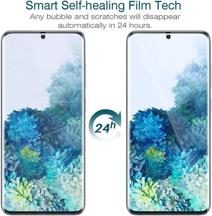 LK 3 Pack Screen Protector for Samsung Galaxy S20 / Galaxy S20 5G 6.2 inch, New Version, Full Coverage, Case Friendly, HD Clear Flexible TPU film