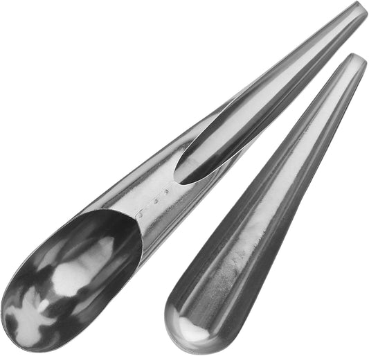 WOONEKY 2pcs Bird Food Spoon Food Shovel Bird Feeding Tools Pet Food Spoon Parrot Feeding Accessory Bird Feeding Watering Supplies Bird Food Scoops Bird Feeding and Watering Utensils