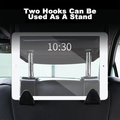 4 Pieces Car Accessories Interior, Car Accessories, Car Seat Hooks, Car Headrest Hooks, for Bags, Clothes, Umbrellas, Shopping Bags, Water Bottles (Black)