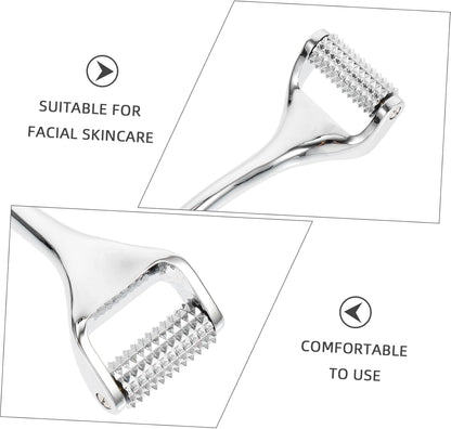 Generico 1Pc Detergente Per La Cura Della Pelle Del Viso Walker Dispositivo Di Bellezza Rimozione Delle Rughe Cura Della Pelle Massaggiatore Perno In Lega Di Zinco Argento