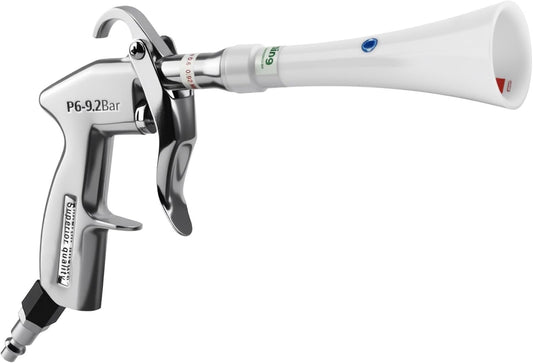 Tornado Dry Cleaning Gun with Brass Adjustable Air Flow Nozzle,Air Blower Gun Quickly Blasts Dirt and Dust from Surface Works with Air Compressor